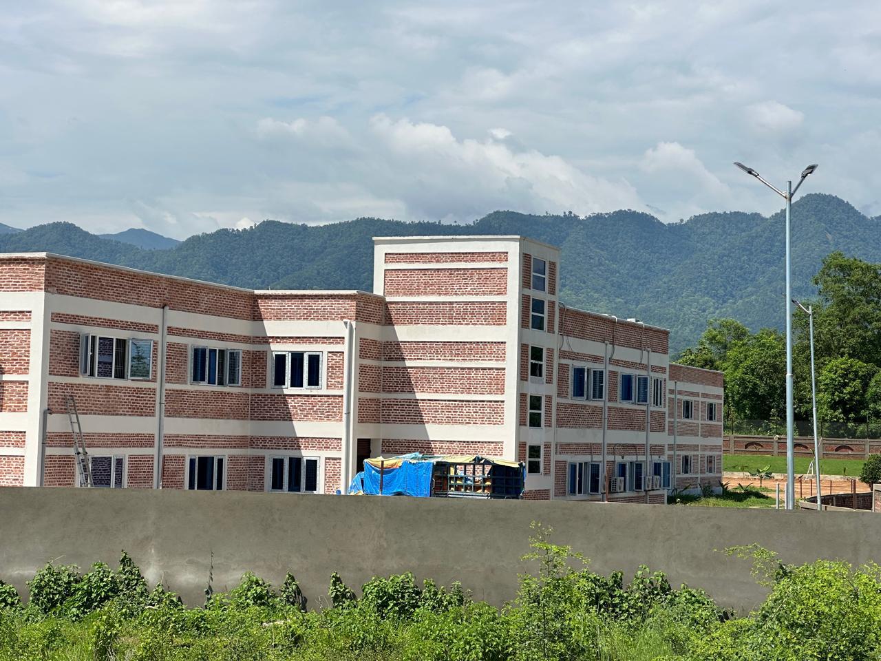 Shangrila Distillery complex aerial view