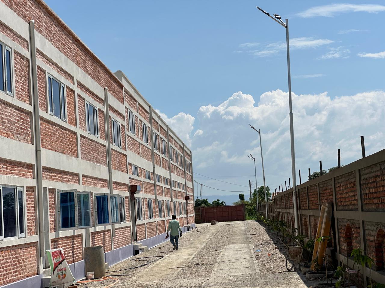 Shangrila Distillery facility walkway